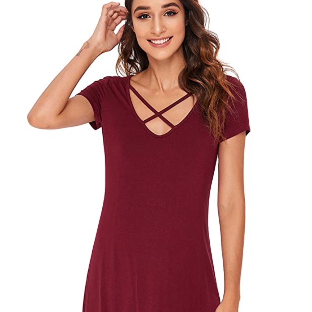 Casual T-shirt dress